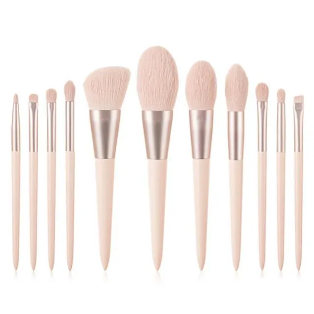 11 PCS Makeup Brushes Set