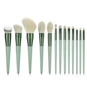 13 PCs Blush Loose Powder Brush Beauty Makeup Quick-Drying Makeup Brush Soft