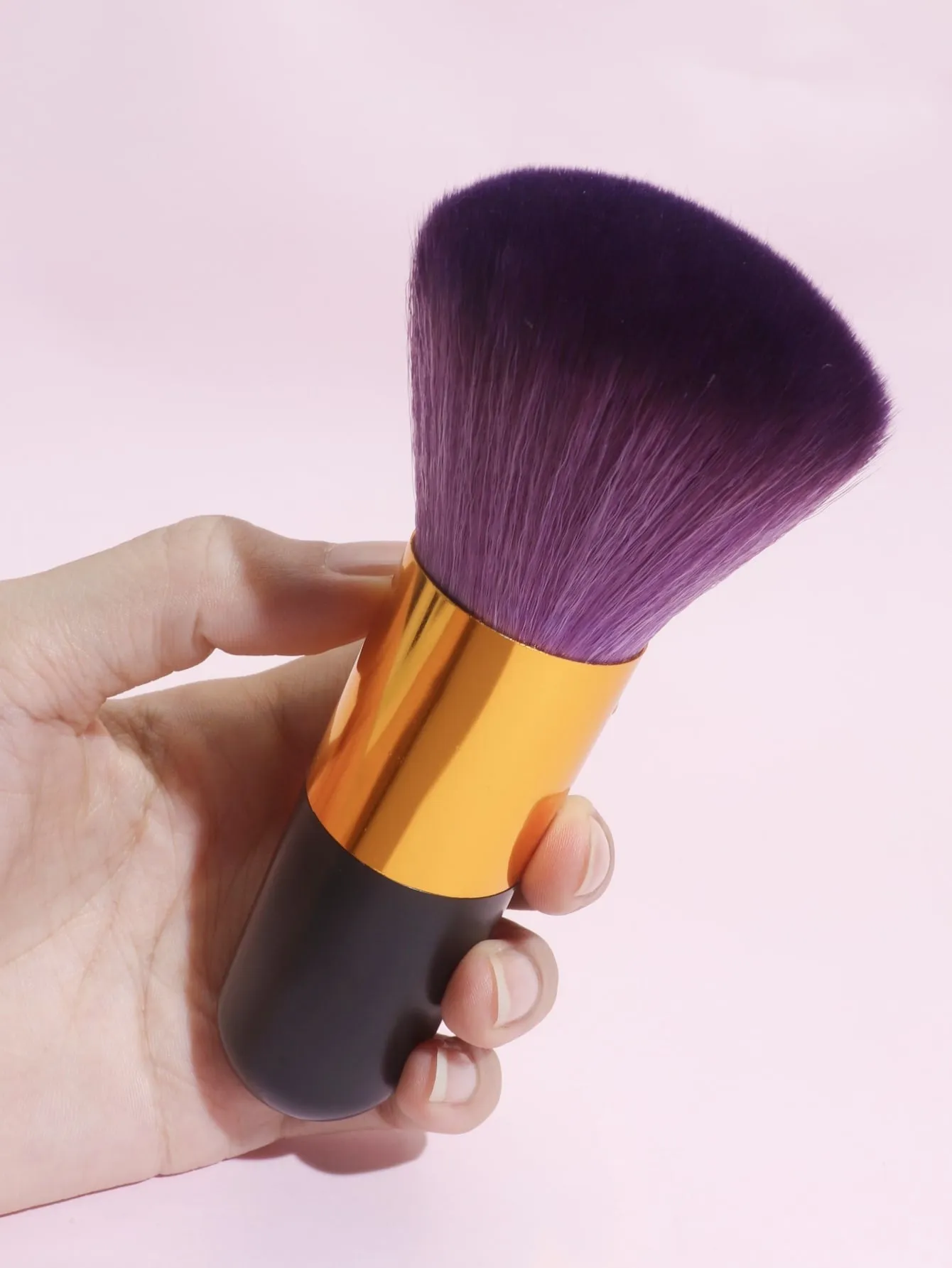 1pc Large Loose Powder Brush, Multifunctional Makeup Tool For Setting And Dusting