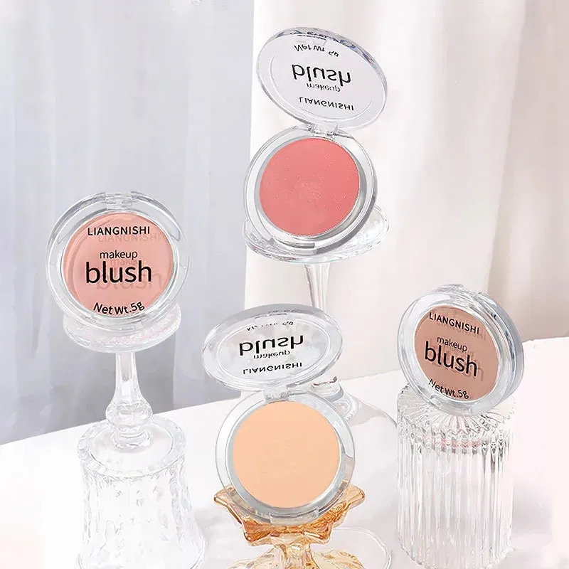 1pcs Long Lasting Cheek Rouge Brighten Face Makeup Blush Blush Palette Female Makeup