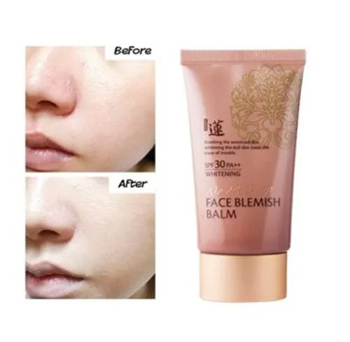 3 Pieces Welcos No Makeup Face Blemish Balm 50ml SPF30 PA   Whitening BB Creams Cosmetics Korean Facial Beauty Sunscreens Wrinkle Treatments Sensitive Skin Covers