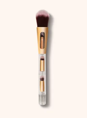 4-in-1 Foundation   Eye Brush | Multi-Purpose Makeup Brush