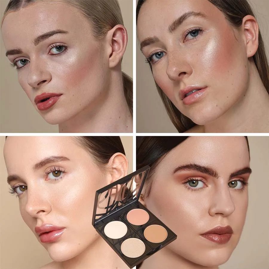 4-in-1 Minute Finish Powder Face Palette