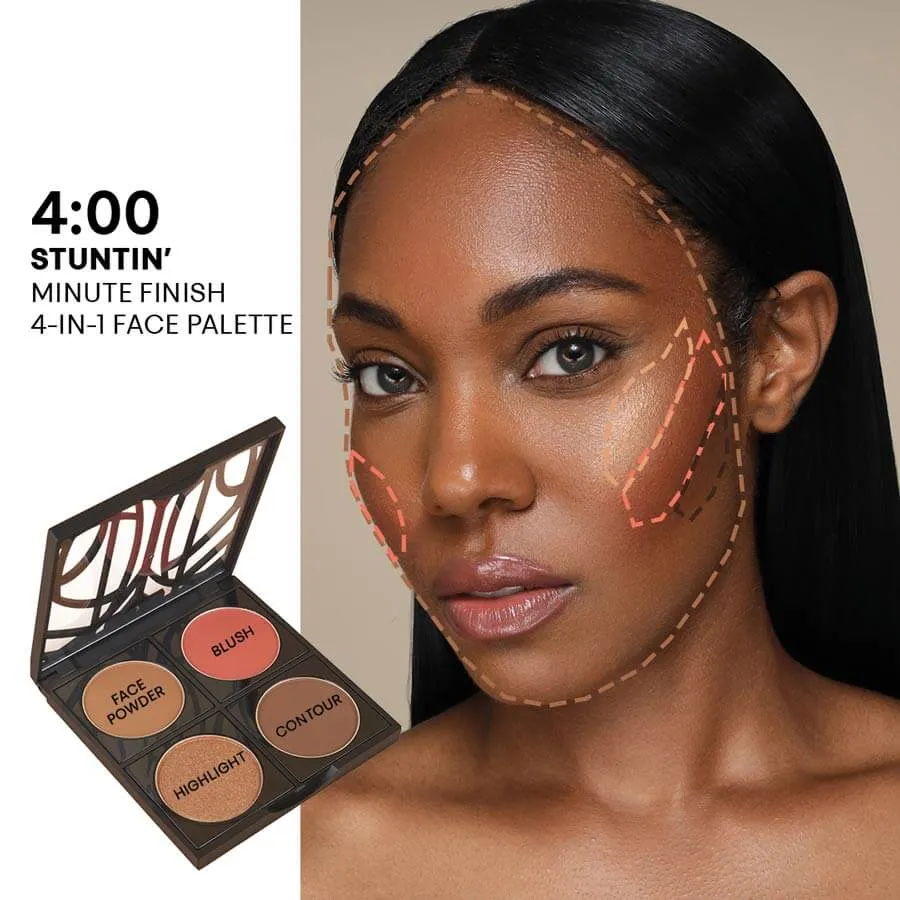 4-in-1 Minute Finish Powder Face Palette