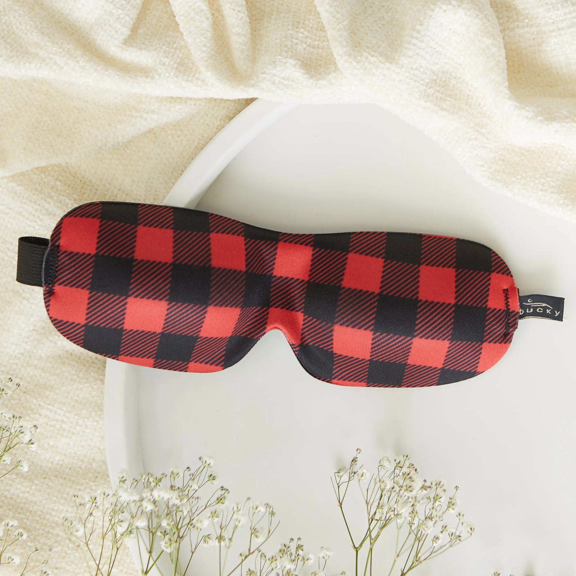 40 Blinks Sleep Mask - Buffalo Check