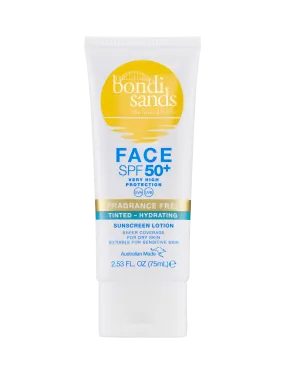 Bondi Sands Fragrance Free Hydrating Face Tint SPF 50  75ML