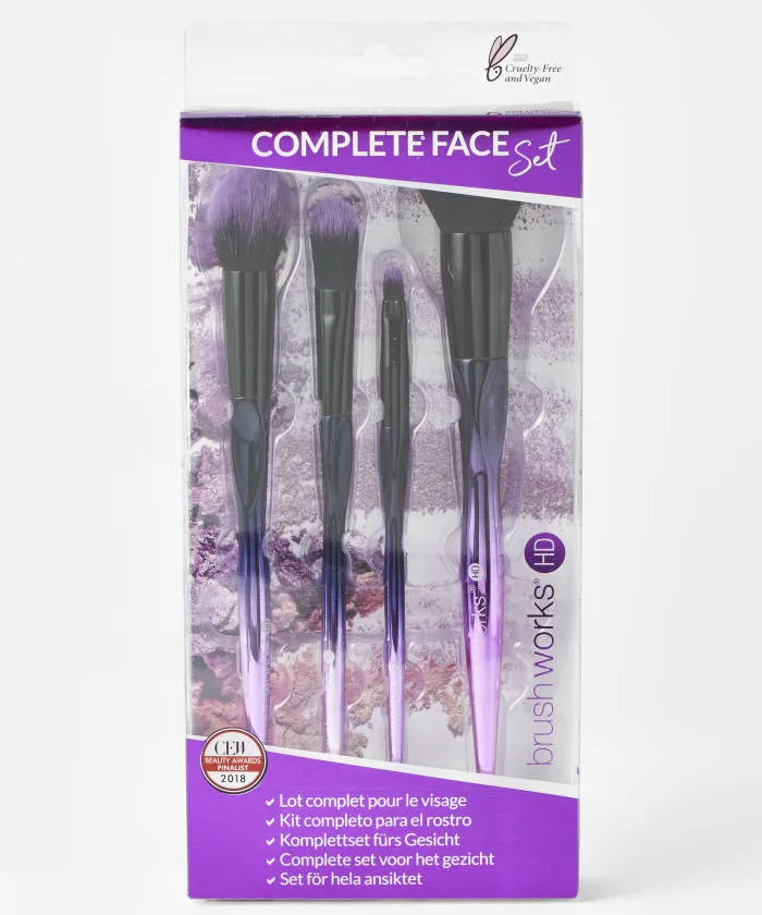 BRUSHWORKS

HD COMPLETE FACE BRUSH SET