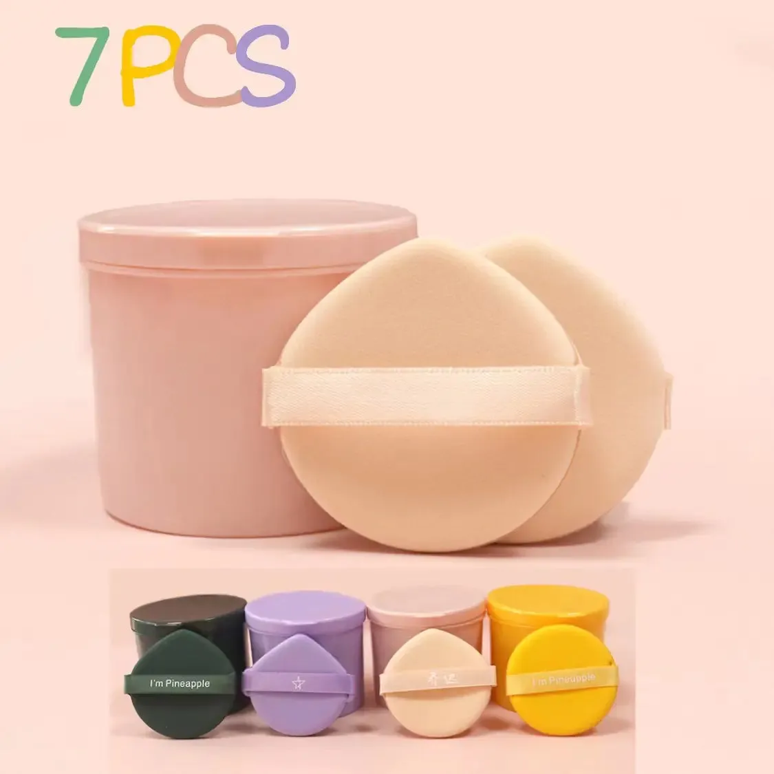 Cosmetic Powder Puff Blender Set