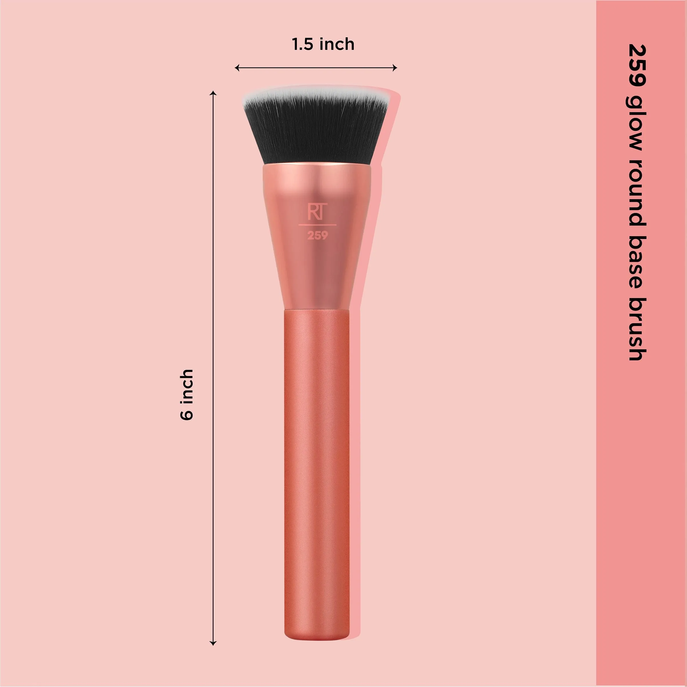 Glow Round Base Makeup Brush