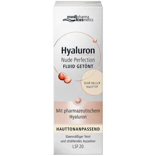 HYALURON NUDE Perfect.Fluid tinted s.hel HT SPF 20