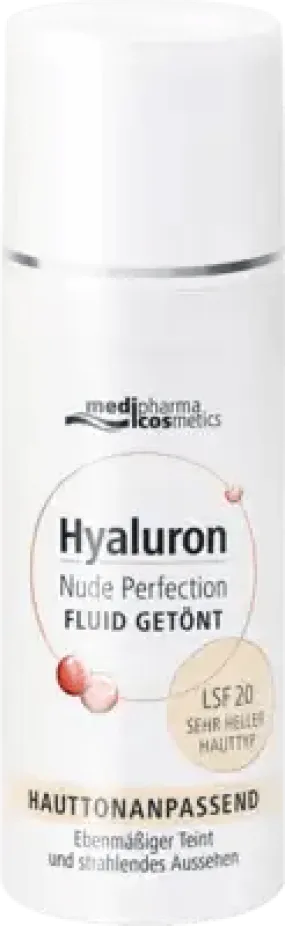 HYALURON NUDE Perfect.Fluid tinted s.hel HT SPF 20