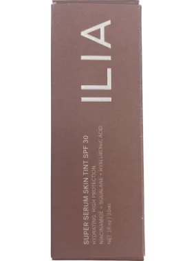 ILIA Beauty Super Serum Skin Tint SPF 30 Foundation - ST5 Bom Bom Brown 1oz