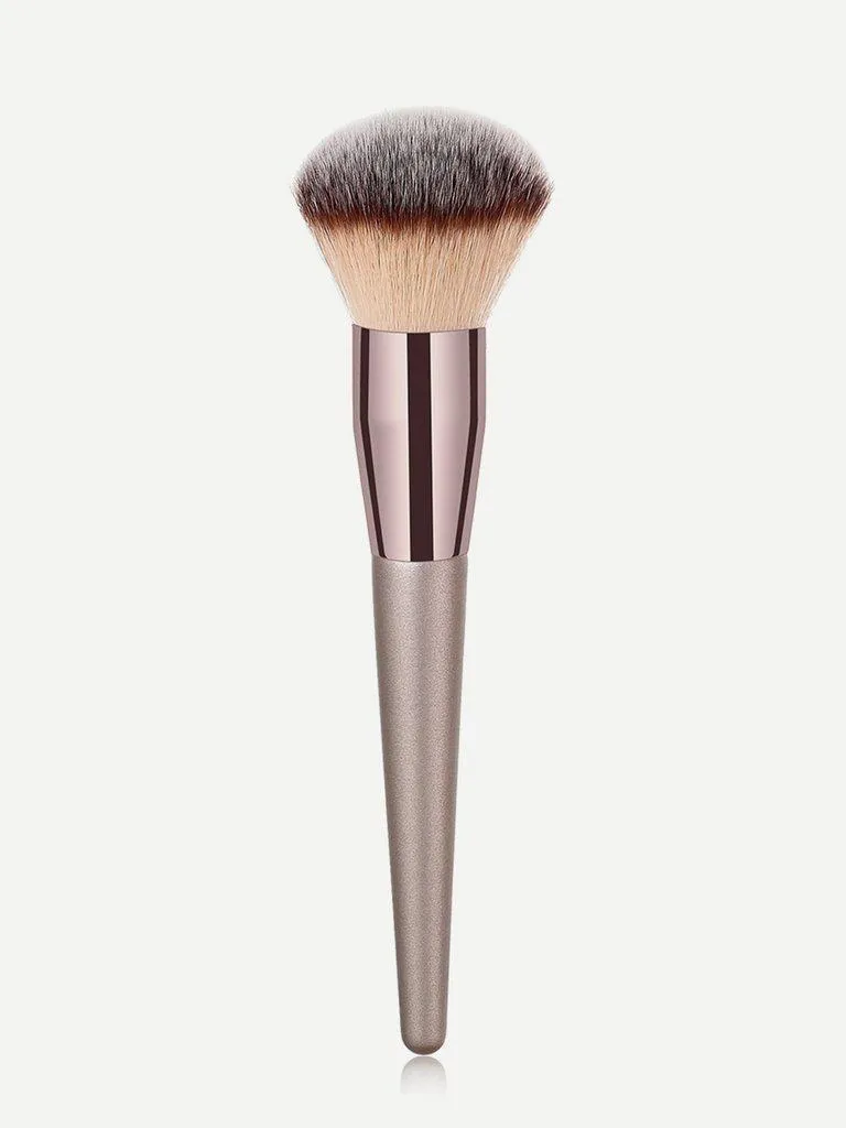 Metallic Handle Powder Brush