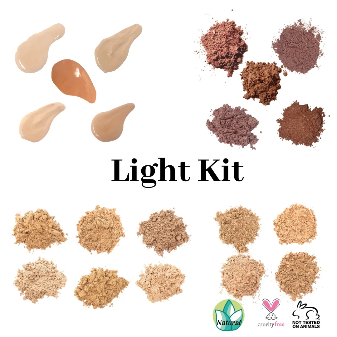 Natural Foundation and Loose Blush Mini Gift Set