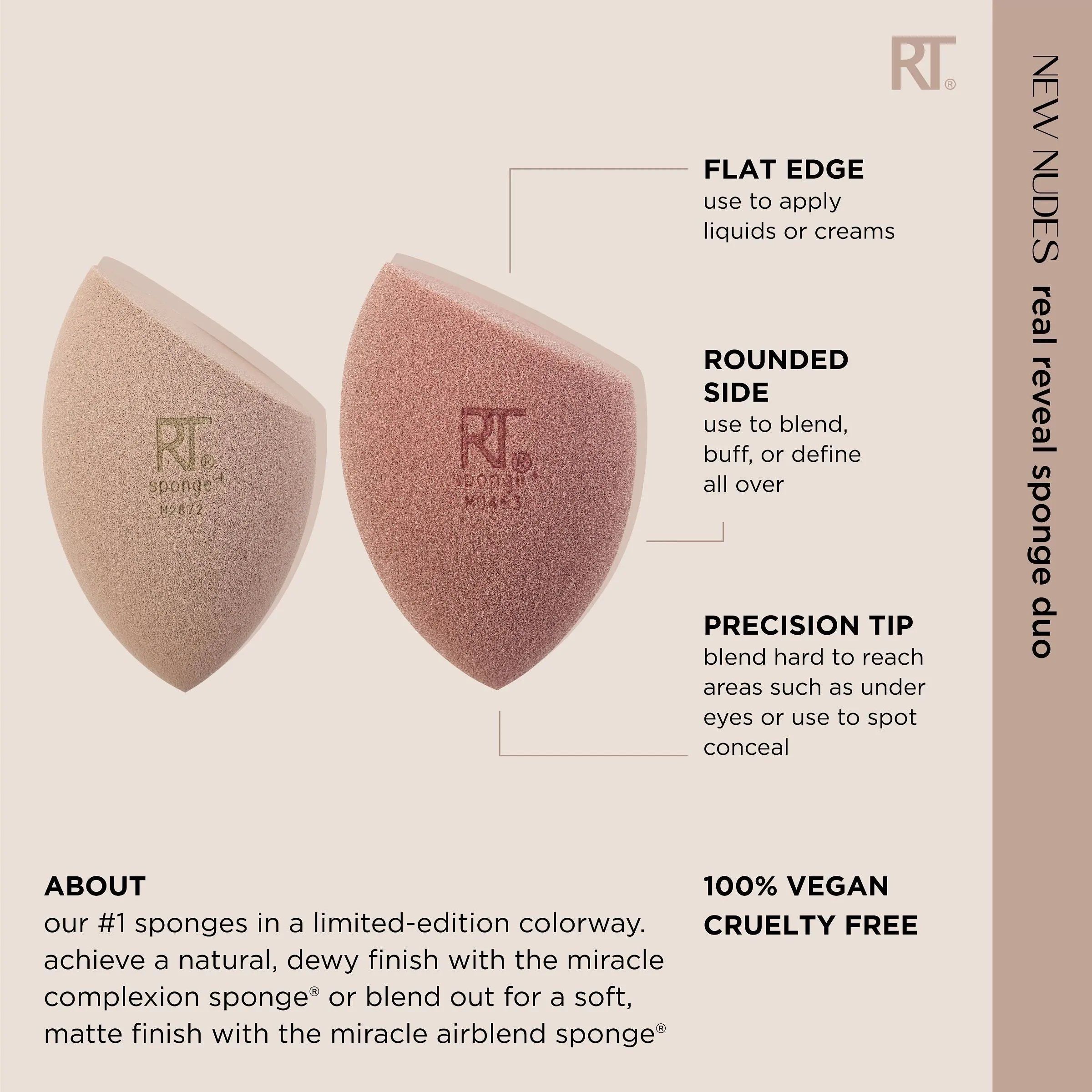 New Nudes Real Reveal Sponge Duo