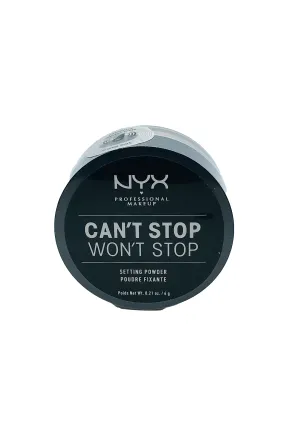 NYX Can't Stop Won't Stop Setting Powder 03 Medium 6g