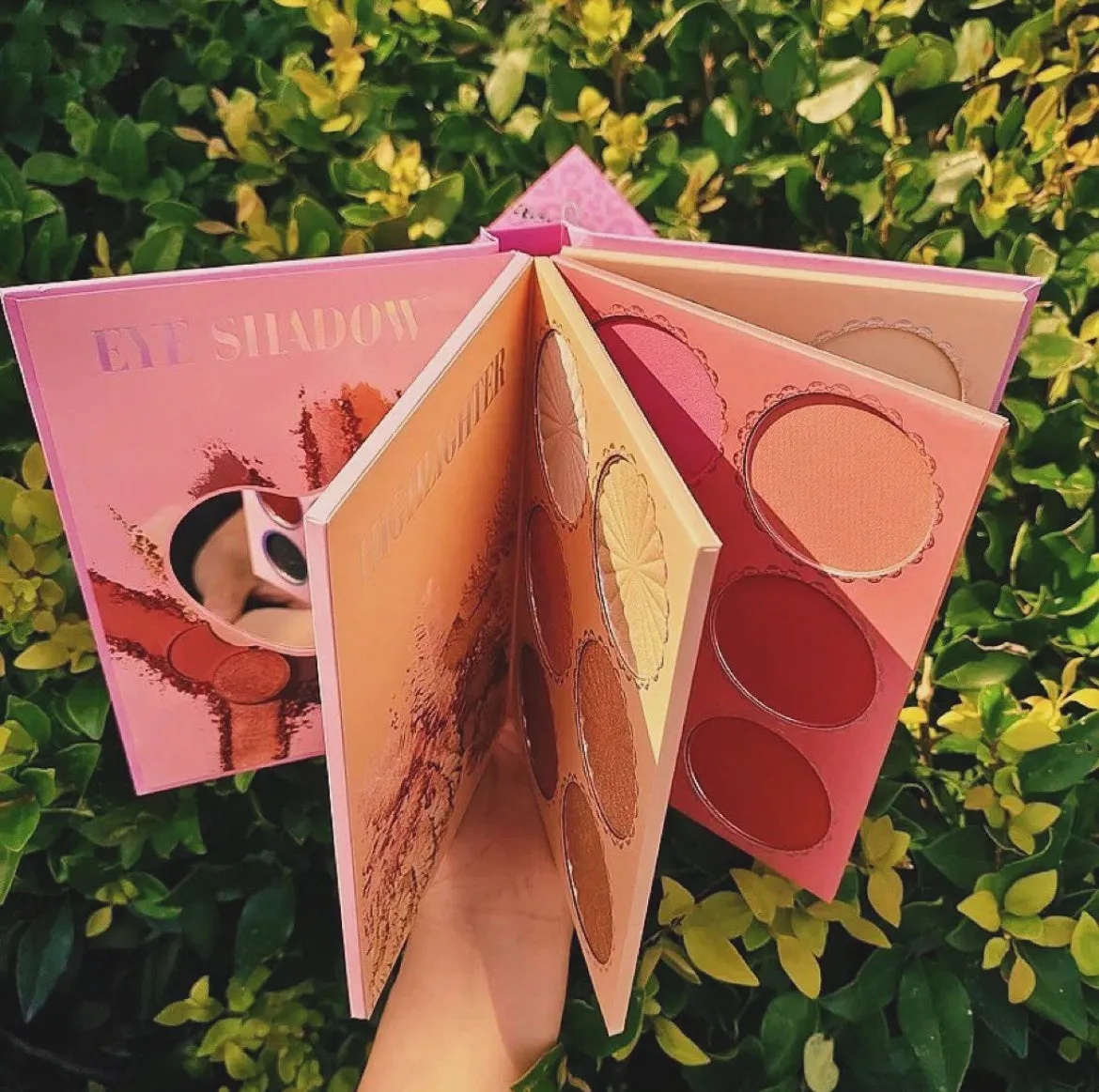 Prettiest All-in-One Pink Makeup Book