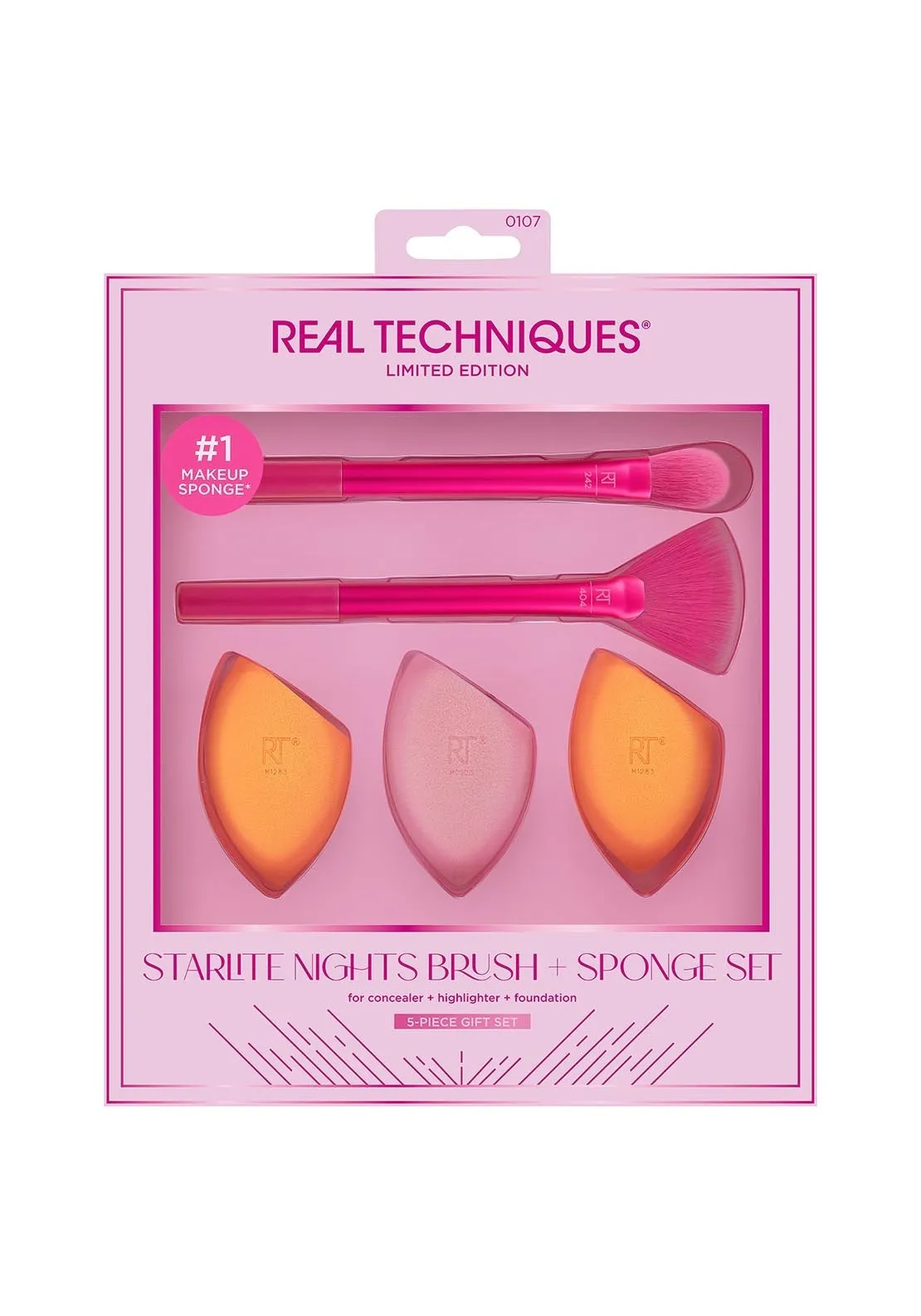 Starlite Nights Brush   Sponge Set